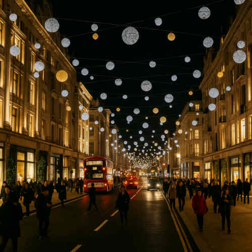 London zur Weihnachtszeit – Drehort von Jingle Bell Heist